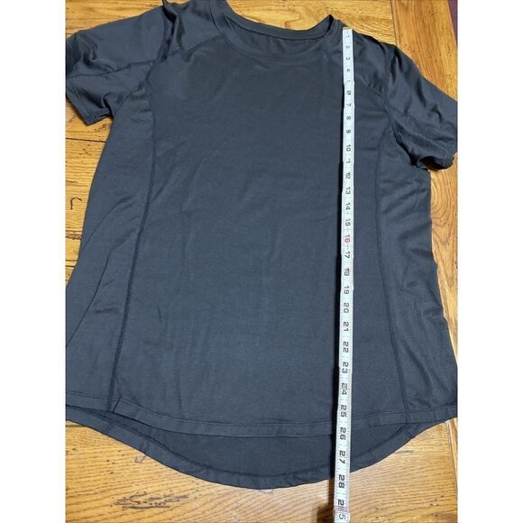 ZYIA Active Soft Tee Black Stretch L + Lululemon Bra - Picture 4 of 10